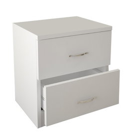 Hanah Home Sine - Mesilla de noche Blanca